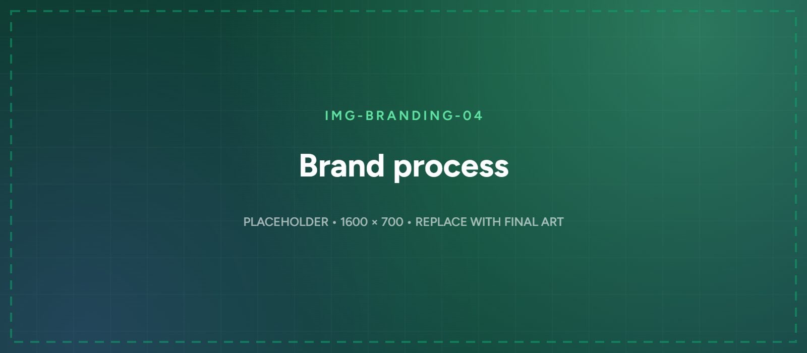 Branding process from discovery through identity design to rollout