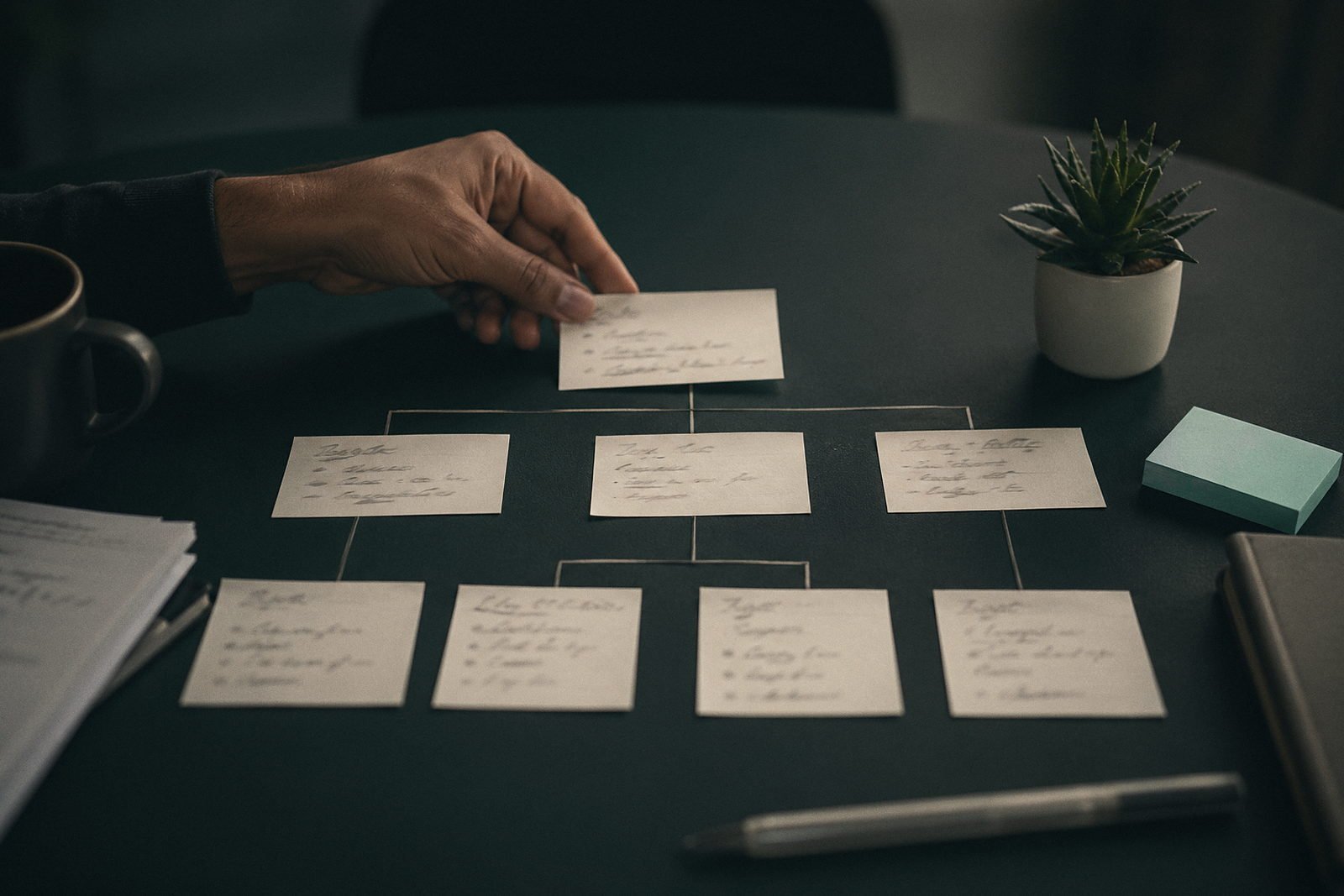 Campaign structure diagram for Google Search and Performance Max builds