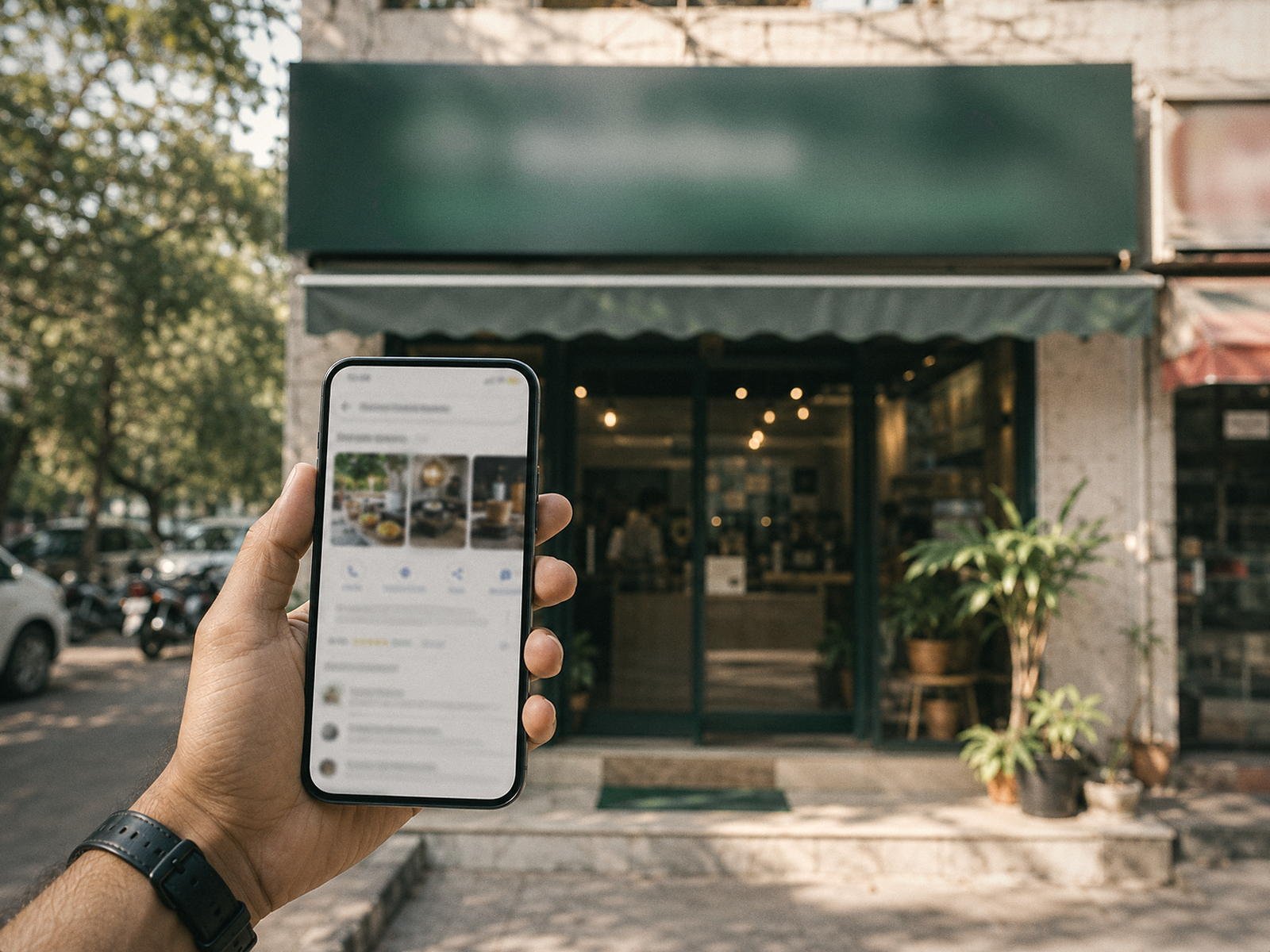 Google Business Profile optimisation for a local service business in Dwarka, New Delhi